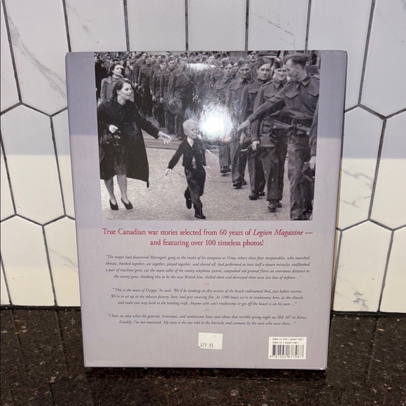 Lest We Forget: Stories of Canada at War hardcover Book - Picture 2 of 8